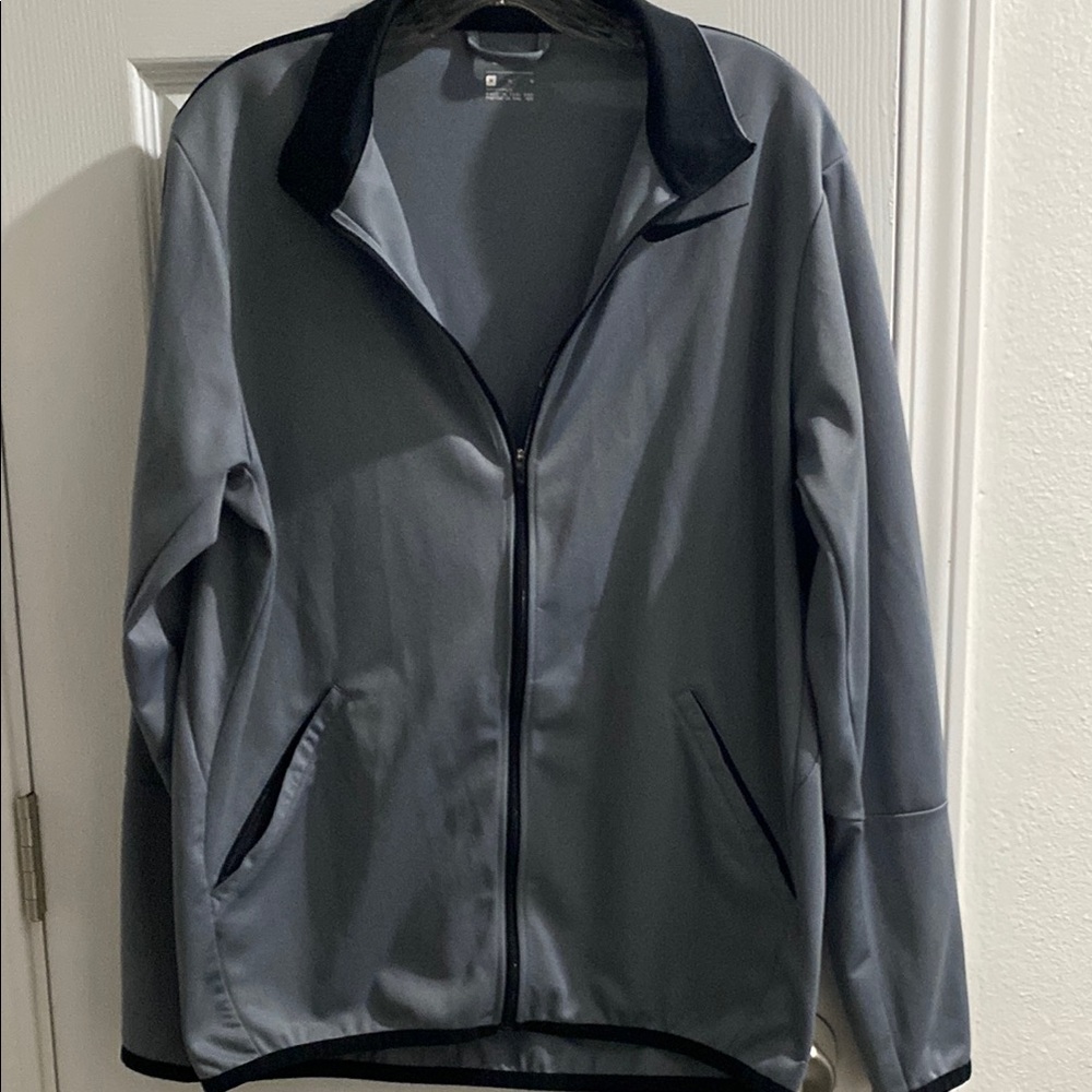 Nike Gray Lightweight Shirt Jacket
